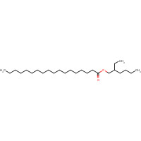 2-ethylhexyl octadecanoate (CAS: 22047-49-0) - Chemical Structure and Molecular Formula 