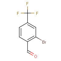 2-bromo-4-(trifluoromethyl)benzaldehyde chemical structure 2-bromo-4-(trifluoromethyl)benzaldehyde (CAS: 85118-24-7) - Chemical Structure and Molecular Formula