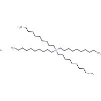 Tetrakis(decyl)ammonium bromide (CAS: 14937-42-9) - Chemical Structure and Molecular Formula 