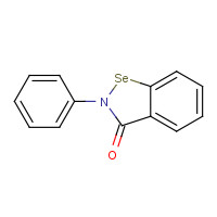 2-phenyl-1,2-benzoselenazol-3-one (CAS: 60940-34-3) - Chemical Structure and Molecular Formula 