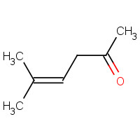5-methylhex-4-en-2-one (CAS: 28332-44-7) - Chemical Structure and Molecular Formula 