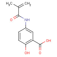 2-hydroxy-5-(2-methylprop-2-enoylamino)benzoic acid (CAS: 53193-87-6) - Related Chemical Product