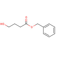 benzyl 4-hydroxybutanoate (CAS: 91970-62-6) - Chemical Structure and Molecular Formula 