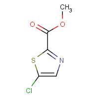 methyl 5-chloro-1,3-thiazole-2-carboxylate (CAS: 98136-57-3) - Chemical Structure and Molecular Formula 