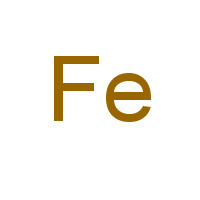 iron (CAS: 17828-04-1) - Chemical Structure and Molecular Formula 