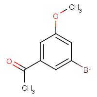 1-(3-bromo-5-methoxyphenyl)ethanone (CAS: 1073642-71-3) - Chemical Structure and Molecular Formula 