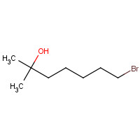 7-bromo-2-methylheptan-2-ol (CAS: 107768-04-7) - Chemical Structure and Molecular Formula 