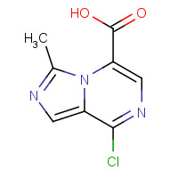 8-chloro-3-methylimidazo[1,5-a]pyrazine-5-carboxylic acid (CAS: 1195989-75-3) - Related Chemical Product