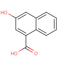 3-hydroxynaphthalene-1-carboxylic acid chemical structure 3-hydroxynaphthalene-1-carboxylic acid (CAS: 19700-42-6) - Chemical Structure and Molecular Formula