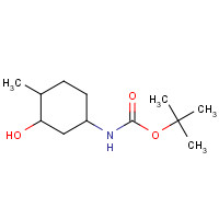 tert-butyl N-(3-hydroxy-4-methylcyclohexyl)carbamate (CAS: 1403864-55-0) - Related Chemical Product
