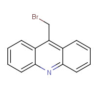 9-(bromomethyl)acridine (CAS: 1556-34-9) - Chemical Structure and Molecular Formula 