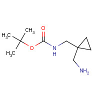 tert-butyl N-[[1-(aminomethyl)cyclopropyl]methyl]carbamate (CAS: 1147109-42-9) - Related Chemical Product