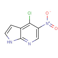 4-chloro-5-nitro-1H-pyrrolo[2,3-b]pyridine (CAS: 1245645-97-9) - Related Chemical Product