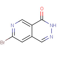7-bromo-3H-pyrido[3,4-d]pyridazin-4-one (CAS: 794591-77-8) - Chemical Structure and Molecular Formula 