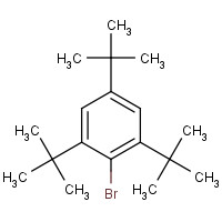 2-bromo-1,3,5-tritert-butylbenzene (CAS: 3975-77-7) - Chemical Structure and Molecular Formula 