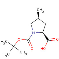 (2S,4S)-4-methyl-1-[(2-methylpropan-2-yl)oxycarbonyl]pyrrolidine-2-carboxylic acid (CAS: 364750-81-2) - Related Chemical Product