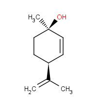 (1R,4S)-1-methyl-4-prop-1-en-2-ylcyclohex-2-en-1-ol (CAS: 82769-01-5) - Chemical Structure and Molecular Formula 