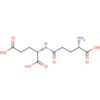 (2S)-2-[[(4S)-4-amino-4-carboxybutanoyl]amino]pentanedioic acid (CAS: 1116-22-9) - Chemical Structure and Molecular Formula 