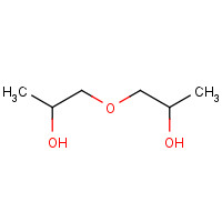 Dipropylene glycol (CAS: 25265-71-8) - Chemical Structure and Molecular Formula 