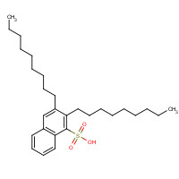 Dinonylnaphthylsulfonic acid (CAS: 00-00-0) - Chemical Structure and Molecular Formula 