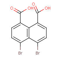 4,5-dibromonaphthalene-1,8-dicarboxylic acid chemical structure 4,5-dibromonaphthalene-1,8-dicarboxylic acid (CAS: 13577-26-9) - Chemical Structure and Molecular Formula