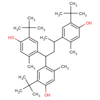 4-[4,4-bis(5-tert-butyl-4-hydroxy-2-methylphenyl)butan-2-yl]-2-tert-butyl-5-methylphenol (CAS: 1843-03-4) - Related Chemical Product