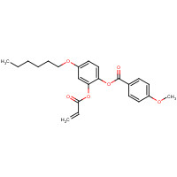 4-METHOXYBENZOIC ACID 4-(6-ACRYLOYLOXY-HEXYLOXY)PHENYL ESTER (CAS: 130953-14-9) - Related Chemical Product