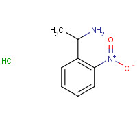 2-NITROPHENETHYLAMINE HYDROCHLORIDE (CAS: 861337-74-8) - Chemical Structure and Molecular Formula 