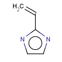 2-VINYLIMIDAZOLE (CAS: 43129-93-7) - Chemical Structure and Molecular Formula 