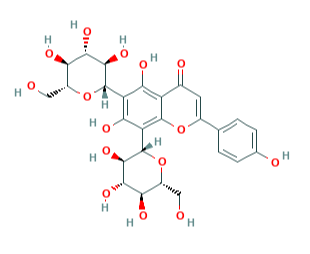 Vicenin-2 (CAS: 23666-13-9) - Chemical Structure and Molecular Formula 