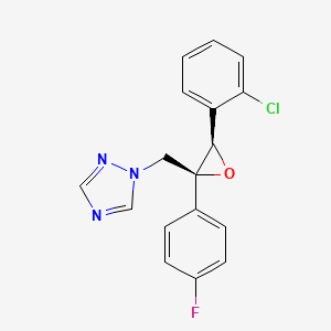 Epoxiconazol (CAS: 133855-98-8) - Chemical Structure and Molecular Formula 