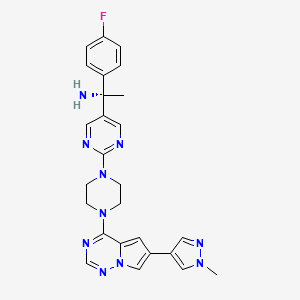Avapritinib (CAS: 1703793-34-3) - Chemical Structure and Molecular Formula 