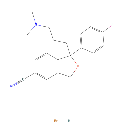 Citalopram hydrobromide (CAS: 59729-32-7) - Related Chemical Product