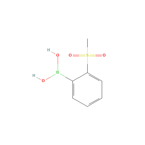 2-(Methylsulfonyl)phenylboronic acid (CAS: 330804-03-0) - Related Chemical Product