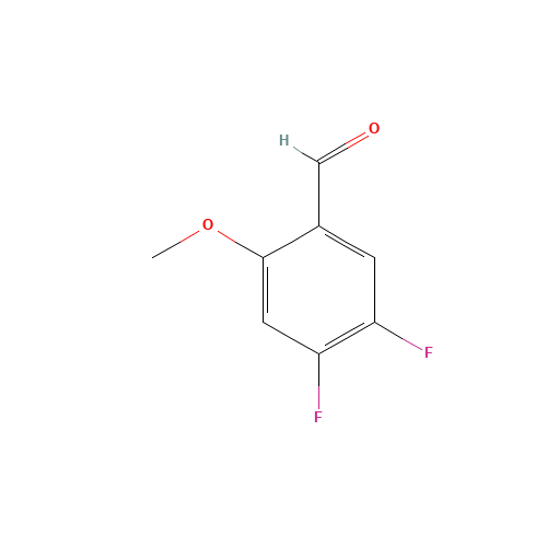 4,5-Difluoro-2-methoxybenzaldehyde (CAS: 145742-34-3) - Related Chemical Product