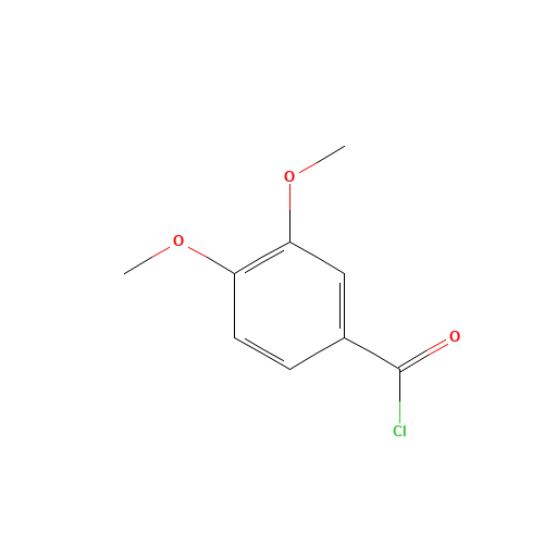 3,4-Dimethoxybenzoyl chloride (CAS: 3535-37-3) - Related Chemical Product
