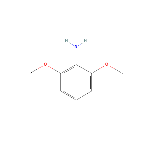 2,6-Dimethoxyaniline (CAS: 2734-70-5) - Chemical Structure and Molecular Formula 
