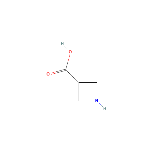 3-Azetanecarboxylic acid (CAS: 36476-78-5) - Chemical Structure and Molecular Formula 