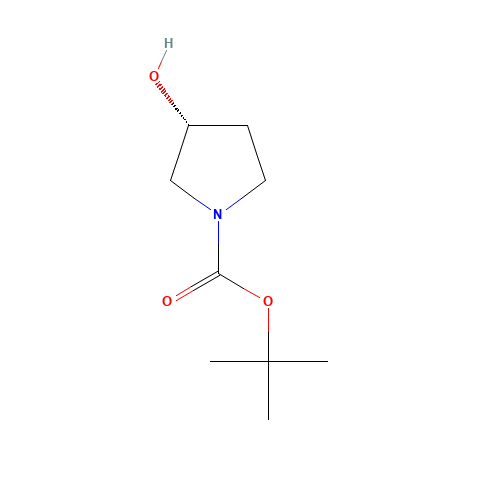 (R)-1-N-Boc-3-hydroxypyrrolidine (CAS: 109431-87-0) - Related Chemical Product