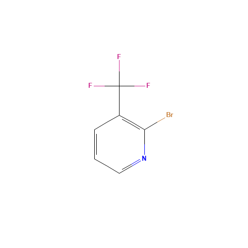 2-Bromo-3-trifluoromethylpyridine (CAS: 175205-82-0) - Chemical Structure and Molecular Formula 