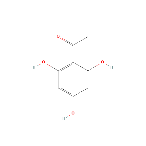 2',4',6'-Trihydroxyacetophenone (CAS: 480-66-0) - Chemical Structure and Molecular Formula 