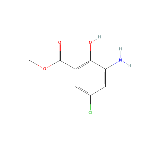3-Amino-5-chloro-2-hydroxybenzoic acid methyl ester (CAS: 5043-81-2) - Related Chemical Product