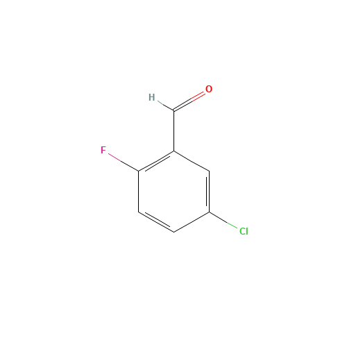 5-Chloro-2-fluorobenzaldehyde (CAS: 96515-79-6) - Chemical Structure and Molecular Formula 