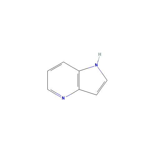 4-Azaindole (CAS: 272-49-1) - Chemical Structure and Molecular Formula 