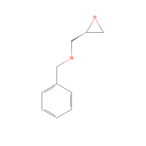 (R)-Benzyloxymethyl-oxirane (CAS: 14618-80-5) - Chemical Structure and Molecular Formula 