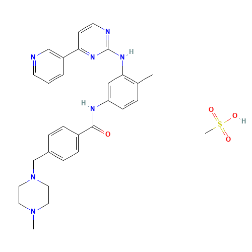 Imatinib mesylate (CAS: 220127-57-1) - Related Chemical Product