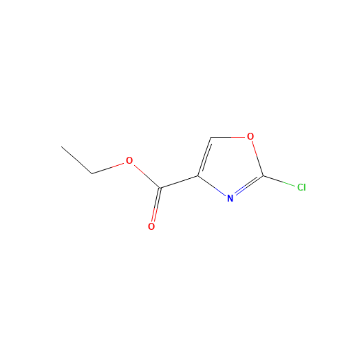 ethyl 2-chlorooxazole-4-carboxylate (CAS: 460081-18-9) - Chemical Structure and Molecular Formula 