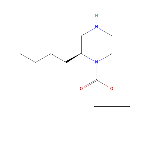 (S)-1-Boc-2-butyl-piperazine (CAS: 169447-76-1) - Related Chemical Product