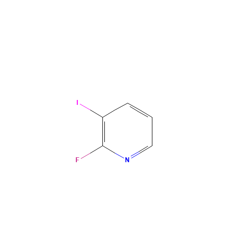 2-fluoro-3-iodopyridine (CAS: 113975-22-7) - Chemical Structure and Molecular Formula 