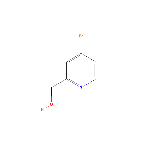 4-Bromo-2-pyridinemethanol (CAS: 131747-45-0) - Chemical Structure and Molecular Formula 